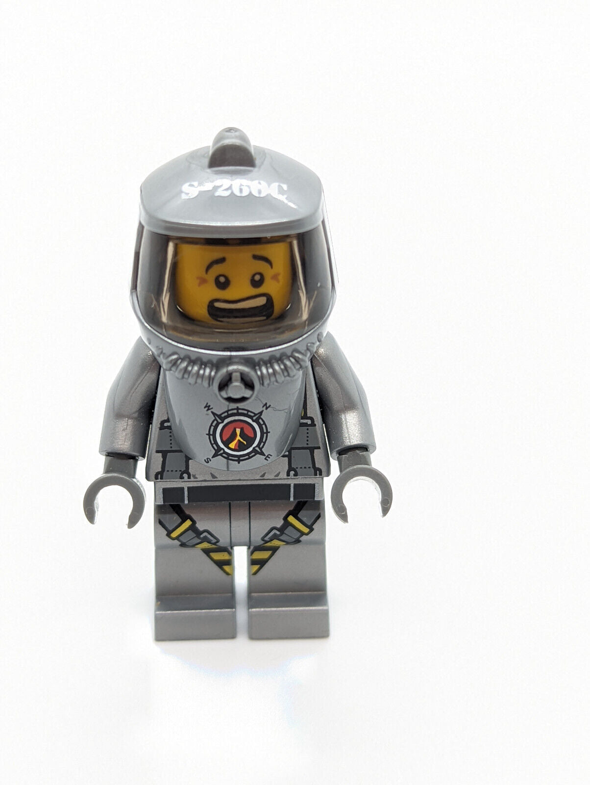 LEGO City Volcano Explorer Minifigure (cty0690) 60124 60125 Hazmat - StudBee
